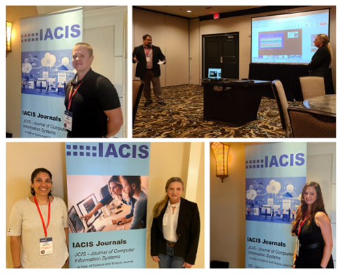 MGA faculty members at the IACIS Conference.